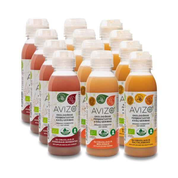 0,330 gėrimų rinkinys – kopija Ekologiškų fermentuotų gėrimų rinkinys - 12 vnt