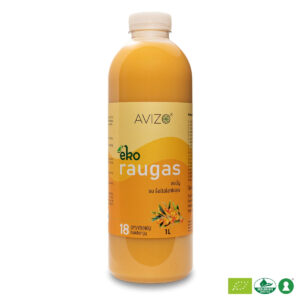 Ekologiškas avižų raugas su šaltalankiais - 1000ml